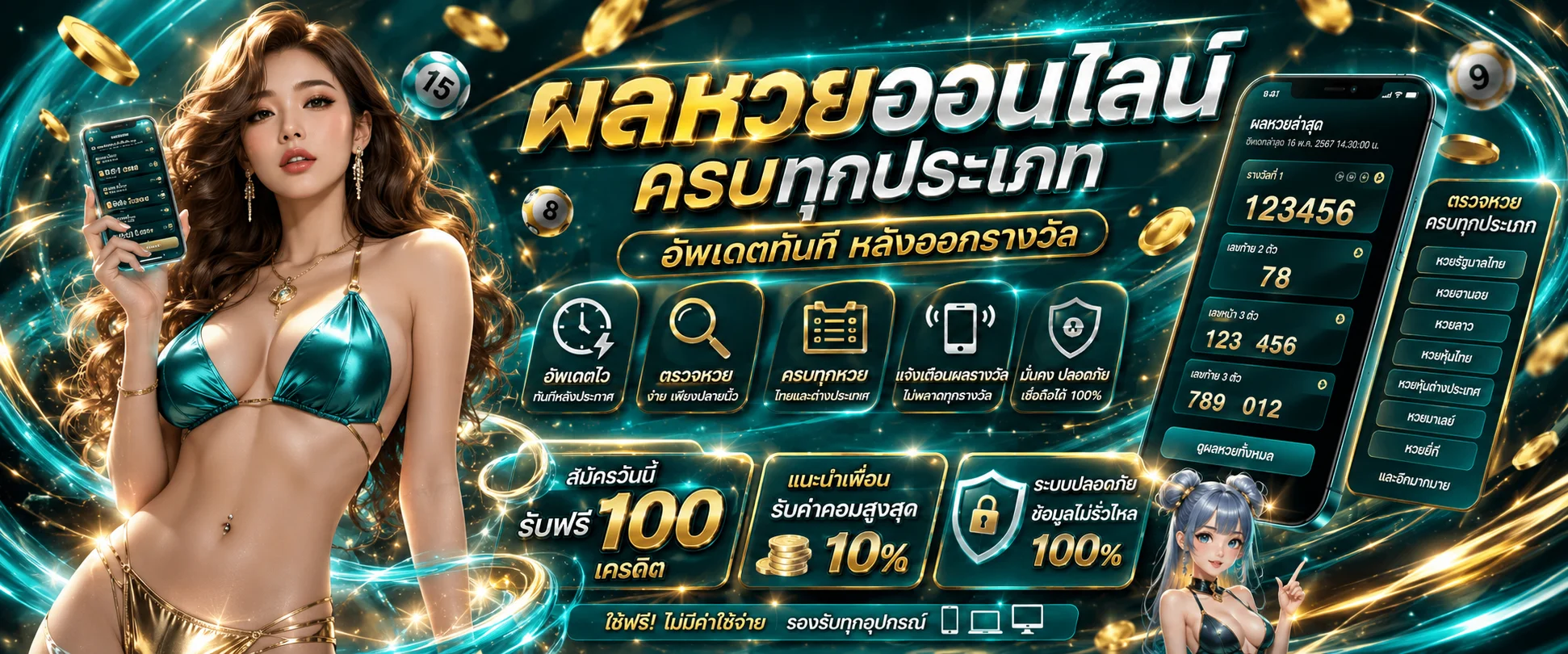 หน้าผลหวยรัฐบาลและหวยออนไลน์ทุกประเภทใน UNO168